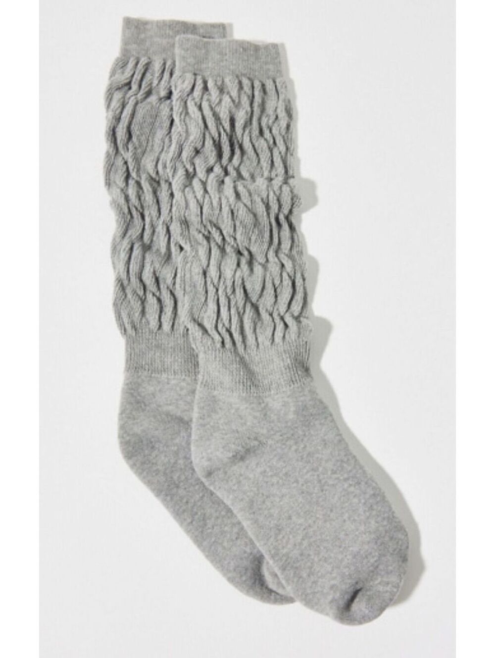 NWT URBAN OUTFITTERS GREY SLOUCHY SOCKS